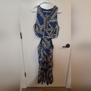 Banana Republic Geometric Maxi Dress